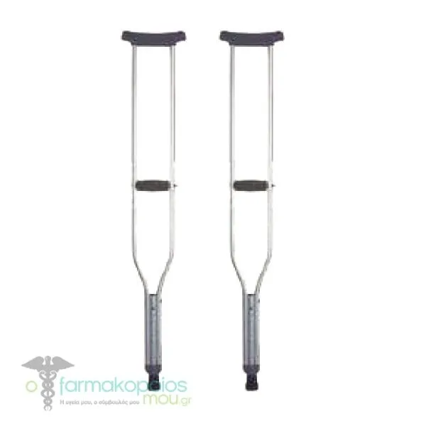 Matsuda Crutches Metal Adjustable Large, 1 pair
