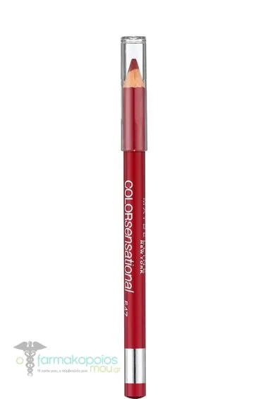 Maybelline Color Sensational Κλασσικό Μολύβι Χειλιών, 8.5gr - 547 Pleasure Me Red