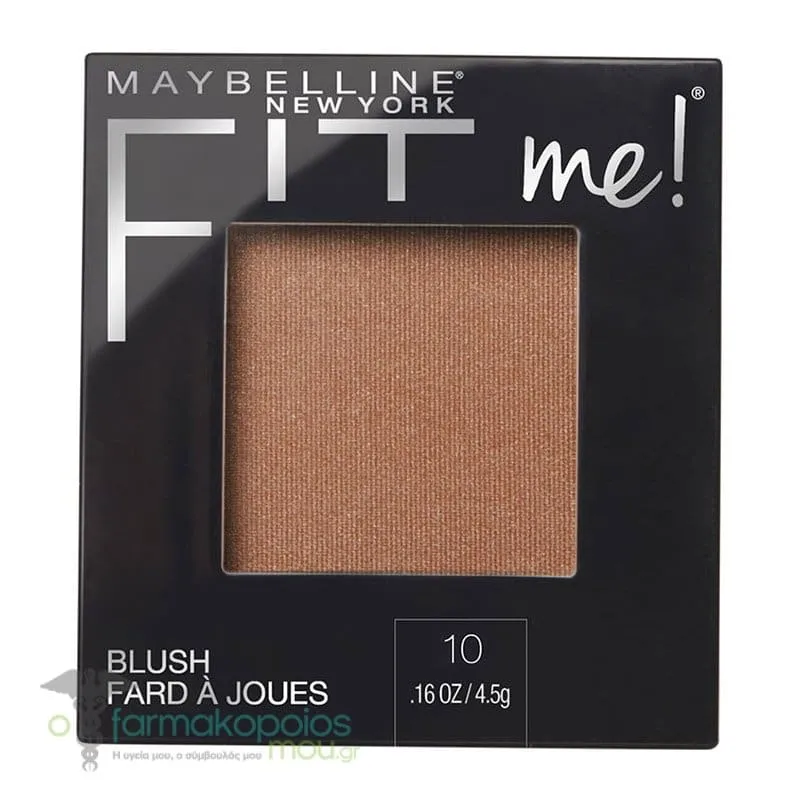 Maybelline Fit Me Blush Ρουζ για Φυσικό Αποτέλεσμα, 5g - 10 Buff