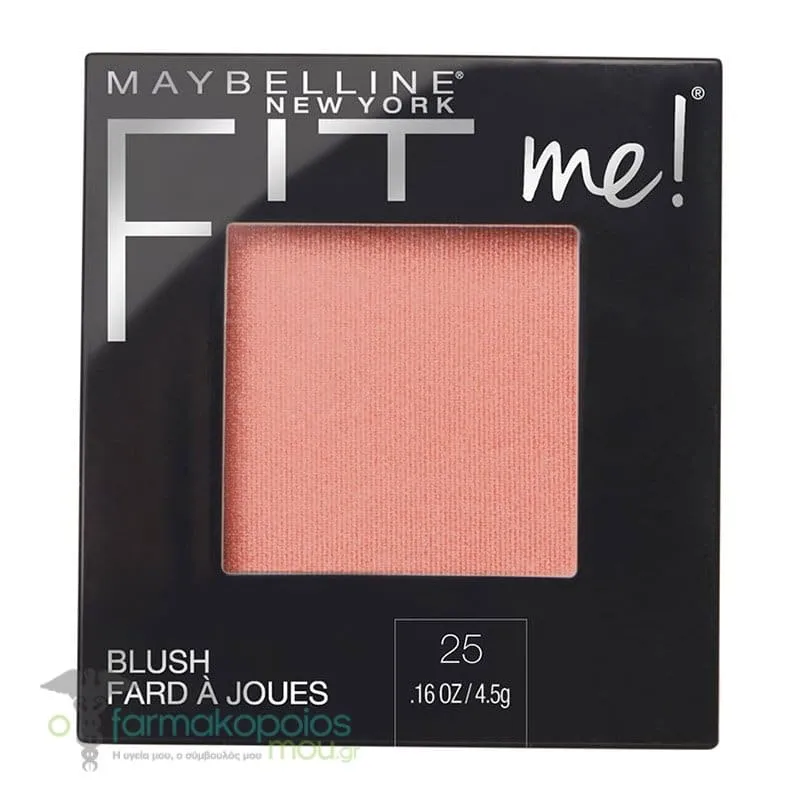 Maybelline Fit Me Blush, 5g - 25 Pink