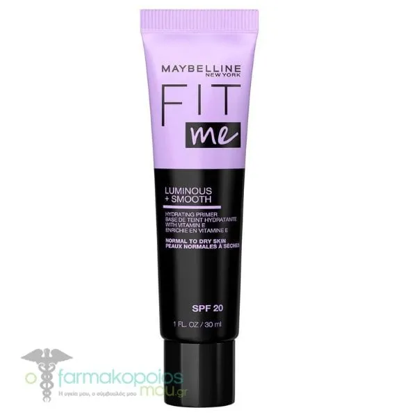 Maybelline Fit Me Luminous & Smooth Primer SPF20, 30ml