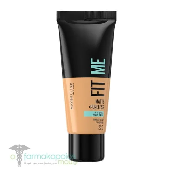 Maybelline Fit Me Matte & Poreless Foundation, 30ml - 220 Natural Beige