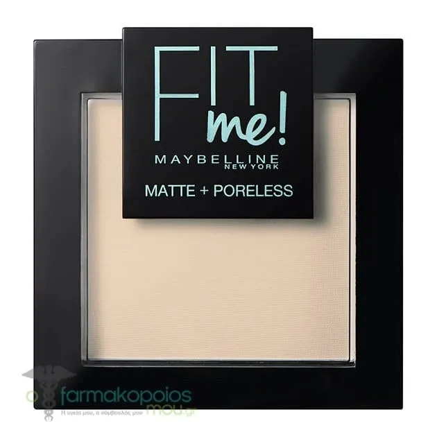 Maybelline Fit Me Matte & Poreless Pressed Powder, 8.2gr - 104 Soft Ivory