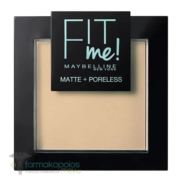 Maybelline Fit Me Matte & Poreless Pressed Powder, 8.2gr - 115 Ivory