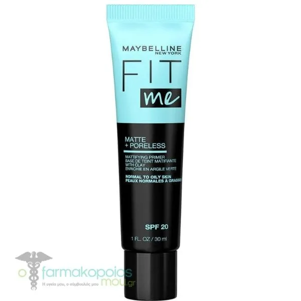 Maybelline Fit Me Matte & Poreless Primer SPF20, 30ml