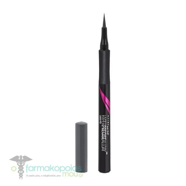 Maybelline Hyper Precise Eyeliner για Εύκολη Εφαρμοργή, 1τεμ - GREY