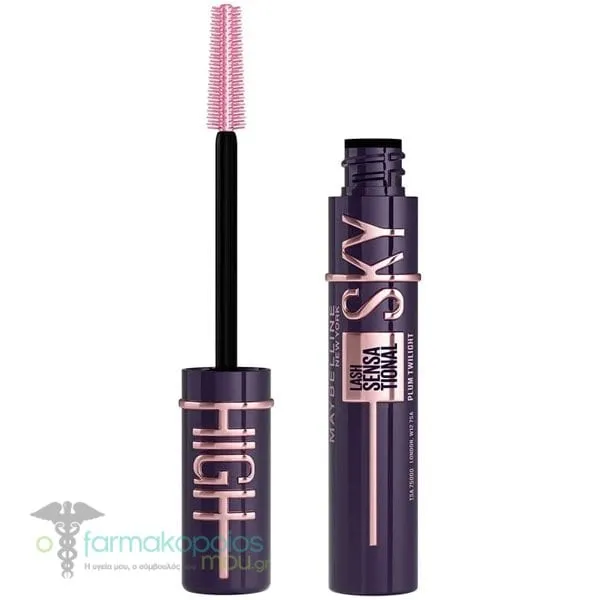 Maybelline Lash Sensational Sky High Mascara, 7.2ml - Plum Twilight