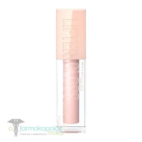 Maybelline Lifter Gloss Plumping & Hydrating Lip Gloss, 5.4ml - 002 Ice
