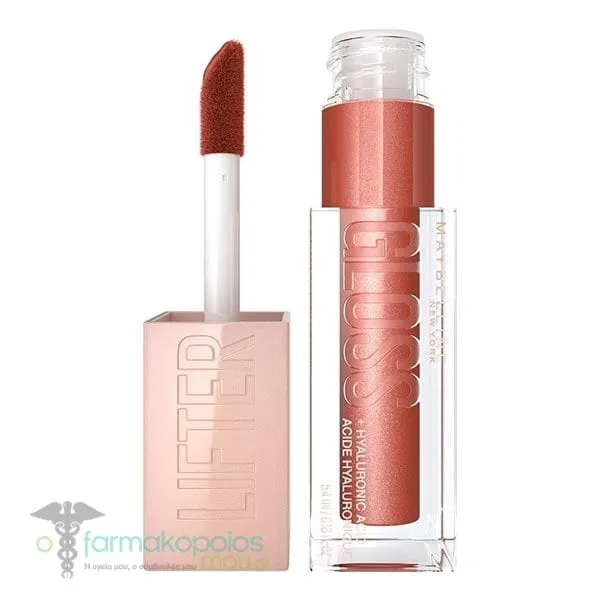 Maybelline Lifter Gloss Plumping & Hydrating Lip Gloss, 5.4ml - 009 Topaz