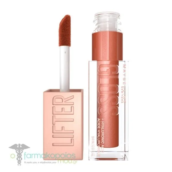 Maybelline Lifter Gloss Plumping & Hydrating Lip Gloss, 5.4ml - 17 Copper