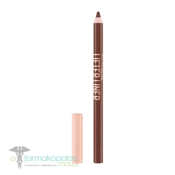 Maybelline Lifter Liner Μολύβι Χειλιών, 1τεμ - 01 Cross The Line