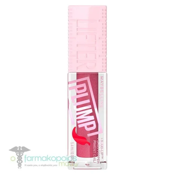 Maybelline New York Lifter Plump Lip Plumping Gloss, 5.4ml - 002 Mauve Bite