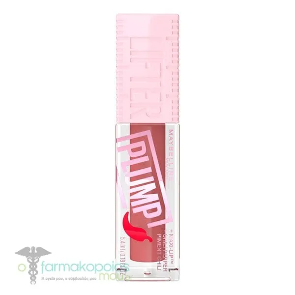 Maybelline New York Lifter Plump Lip Plumping Gloss, 5.4ml - 005 Peach Fever