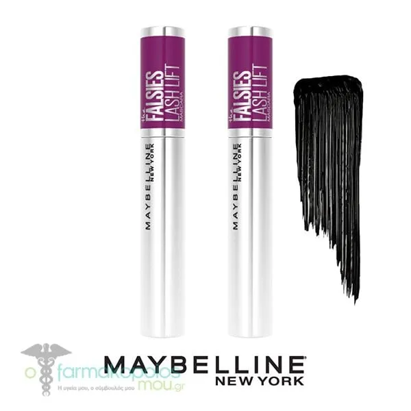 Maybelline New York The Falsies Lash Lift Mascara Duo Pack, 2pcs