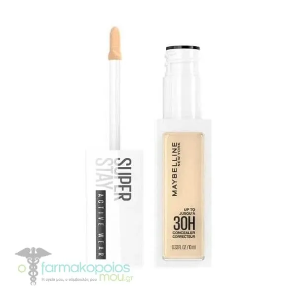 Maybelline Super Stay Active Wear 30h Concealer, 10ml - 11 Nude