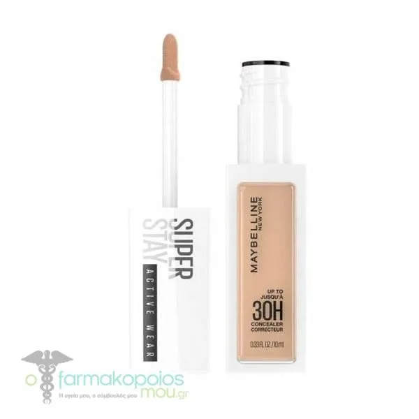 Maybelline Super Stay Active Wear 30h Concealer, 10ml - 30 Honey
