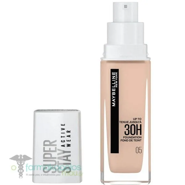 Maybelline Super Stay Active Wear 30h Foundation, 30ml - 05 Light Beige