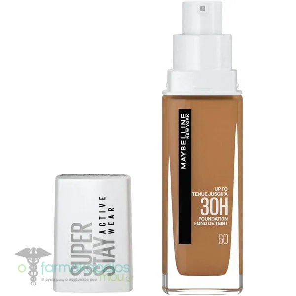 Maybelline Super Stay Active Wear 30h Foundation, 30ml - 60 Caramel