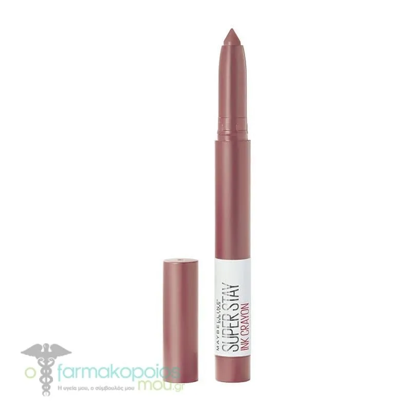 Maybelline Super Stay Ink Crayon Ματ Κραγιόν σε Μορφή Στυλό, 1τεμ - 15 Lead The Way
