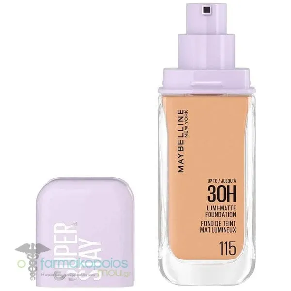 Maybelline Super Stay Lumi Matte Foundation, 35ml - 115