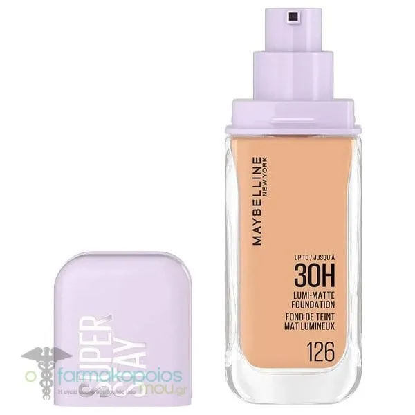 Maybelline Super Stay Lumi Matte Foundation, 35ml - 126