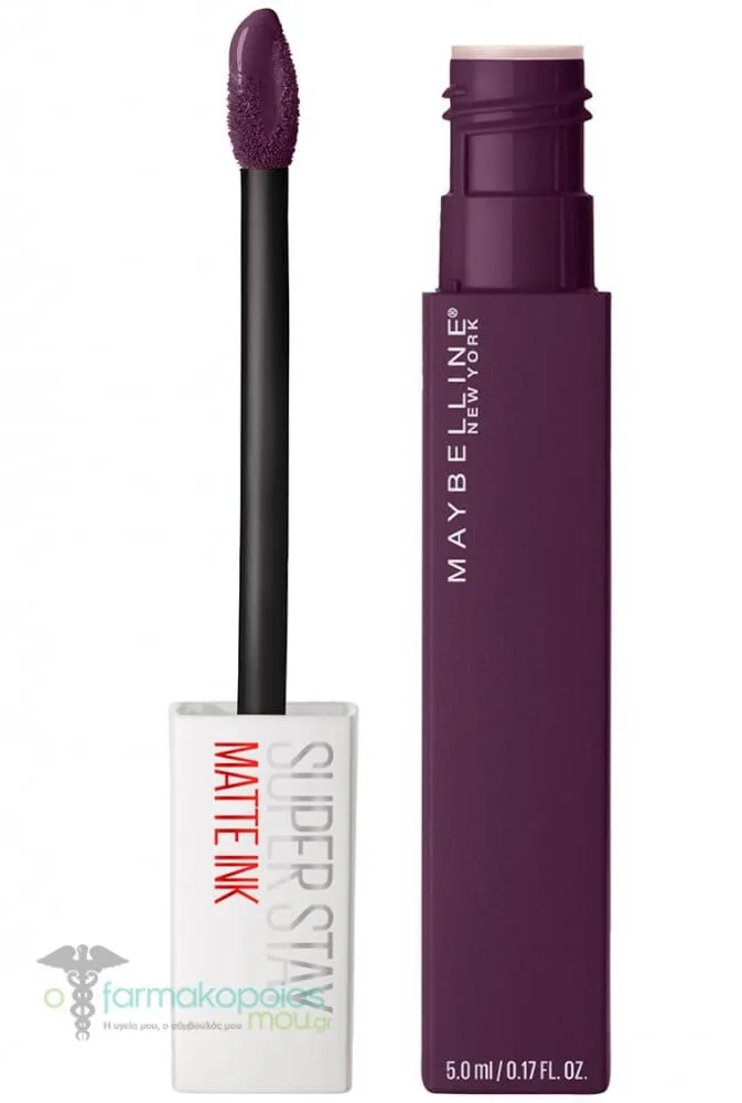 Maybelline Super Stay Matte Ink Κραγιόν Μακράς Διάρκειας για Άψογο Ματ Αποτέλεσμα, 5ml - 110 Originator
