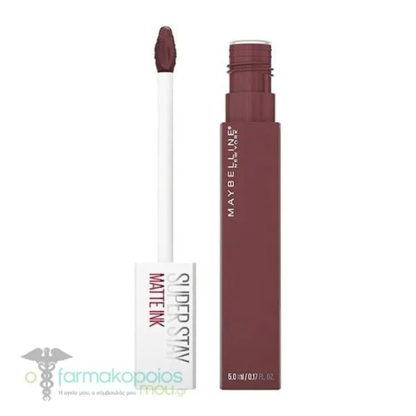 Maybelline Super Stay Matte Ink Κραγιόν Μακράς Διάρκειας για Άψογο Ματ Αποτέλεσμα, 5ml - 160 Mover