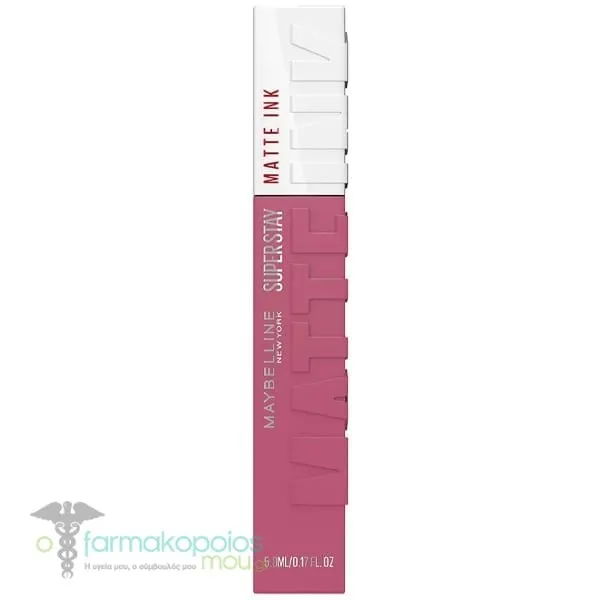 Maybelline Super Stay Matte Ink Κραγιόν Μακράς Διάρκειας για Άψογο Ματ Αποτέλεσμα, 5ml - 165 Successful