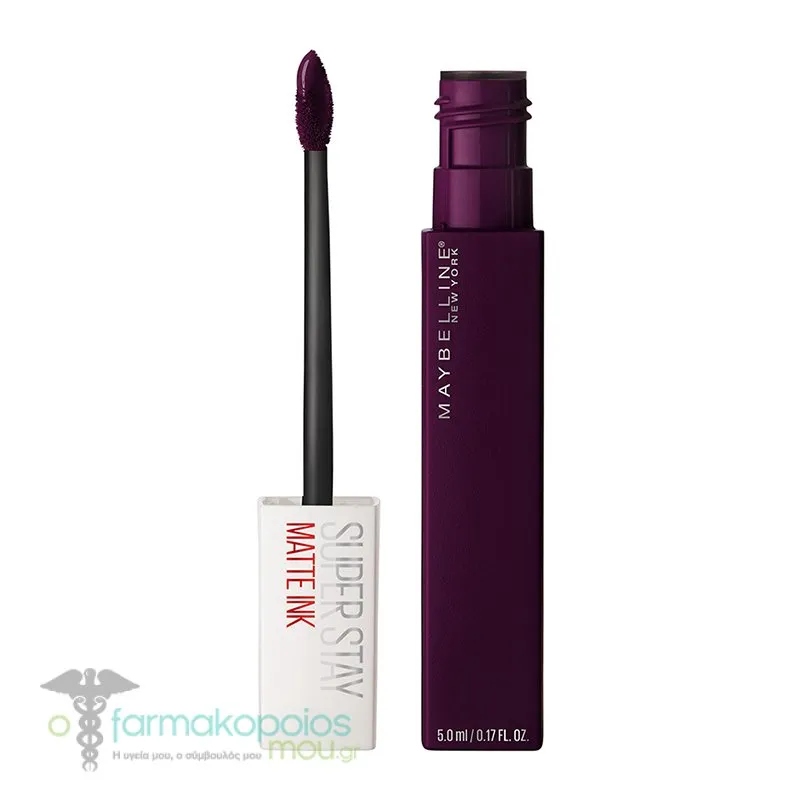 Maybelline Super Stay Matte Ink Κραγιόν Μακράς Διάρκειας για Άψογο Ματ Αποτέλεσμα, 5ml - 45 Escapist