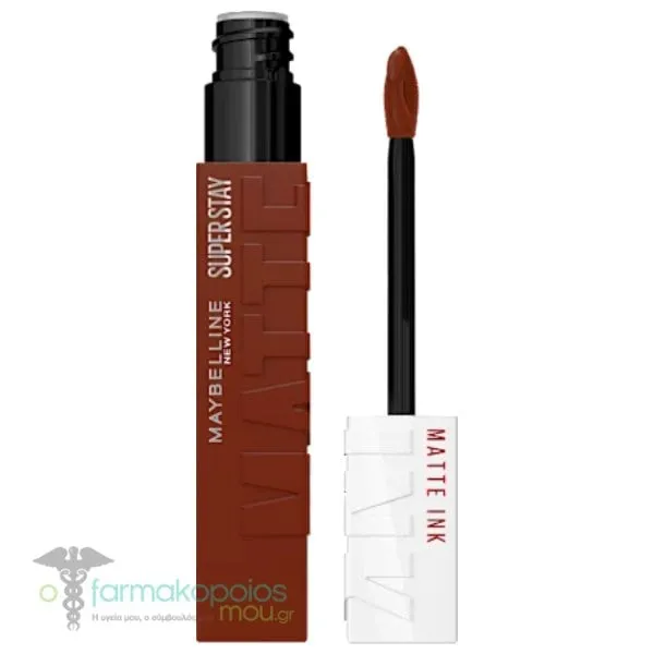 Maybelline Super Stay Matte Ink Κραγιόν Μακράς Διάρκειας για Άψογο Ματ Αποτέλεσμα, 5ml - 515 Renegade