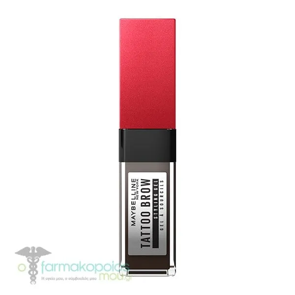 Maybelline Tattoo Brow Styling Gel, 6ml - 257 Medium Brown