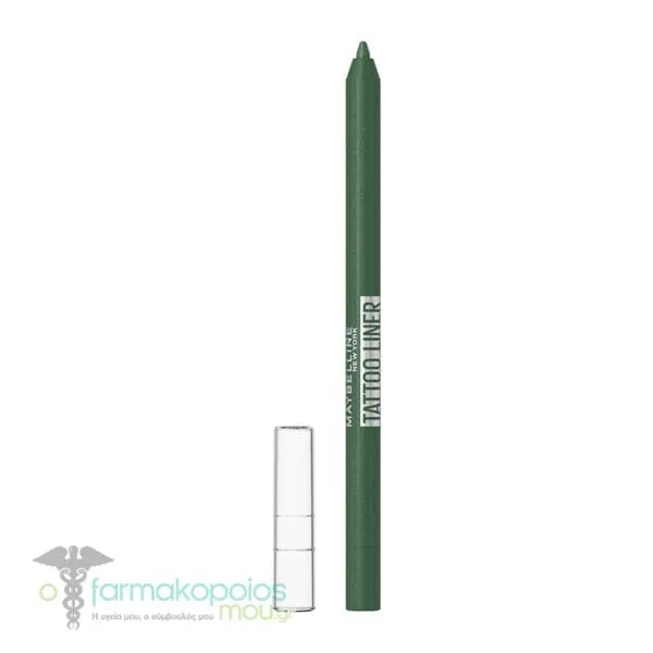 Maybelline Tattoo Liner Gel Pencil, 1.3g - 817 Hunter Green
