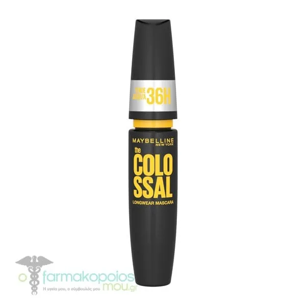 Maybelline The Colossal Longwear Mascara Black Waterproof, 10ml