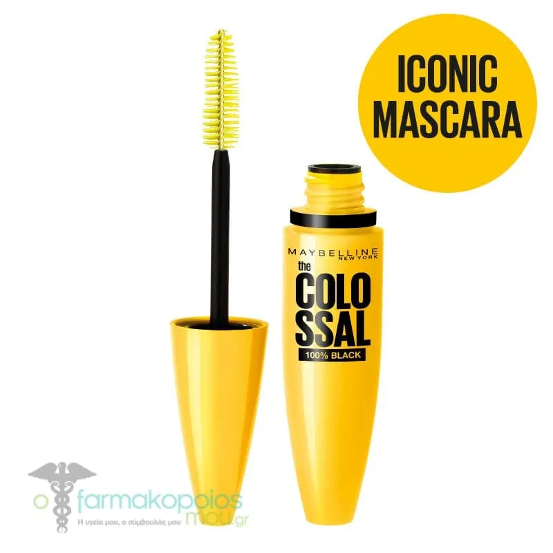 Maybelline The Colossal Mascara 100% Black, 10.7ml
