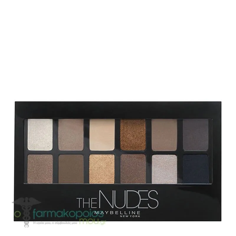 Maybelline The Nudes Eyeshadow Palette, 9.6gr