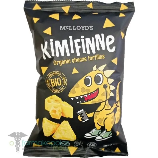 McLloyd's Kimifinne Organic Cheese Tortillas, 30g