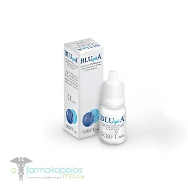 Medcon Blugel A Tear Substitute Ophthalmic Solution, 10ml