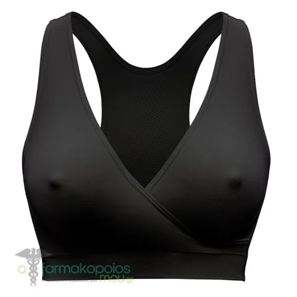 Medela Keep Cool Sleep Bra, 1pc - 002 Μαύρο