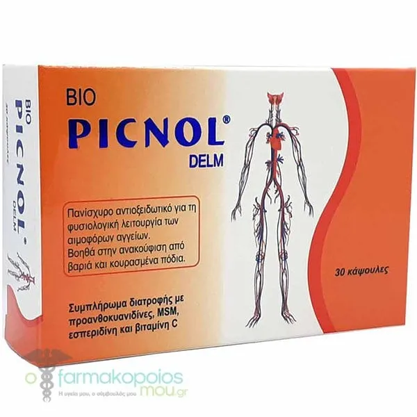 Medichrom Bio Picnol Delm, 30caps