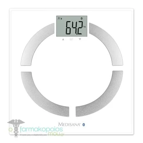 Medisana Connect Bluetooth Body Analysis Scale up to 180kg BS 444, 1pc