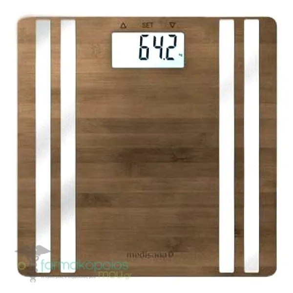 Medisana BS-552 Bamboo Electronic Scale Weight up to 180kg, 1pc