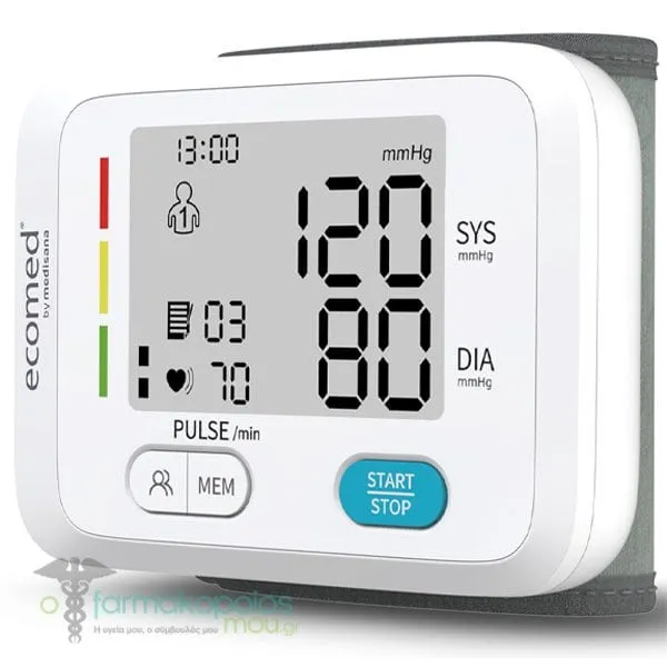 Medisana BW-83E Wrist Blood Pressure Monitor, 1pc