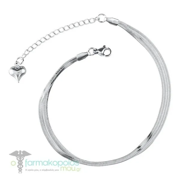 Medisei Dalee Serpent Foot Chain Made of Steel, 1pc