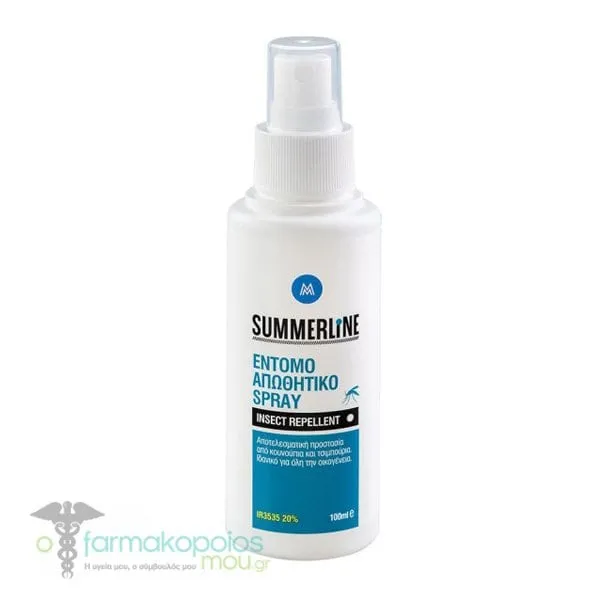 Medisei Summerline Insect Repellent Spray, 100ml