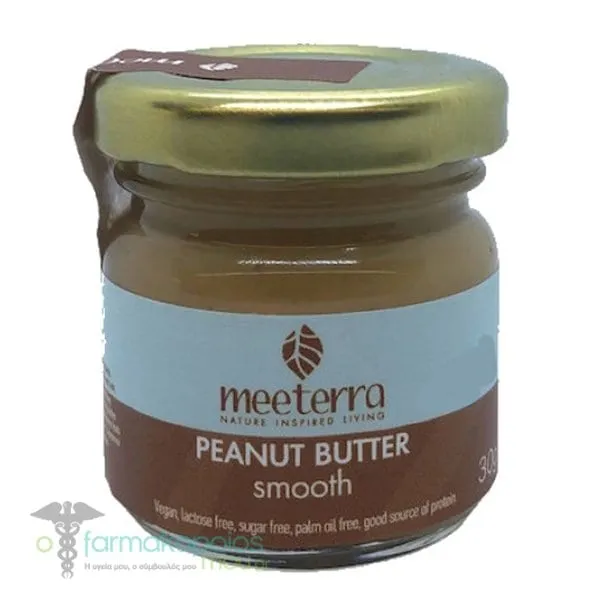 Meeterra Φυστικοβούτυρο Απαλό, 30g
