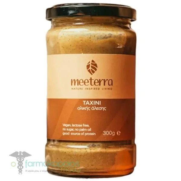 Meeterra Ταχίνι Oλικής Άλεσης, 300g