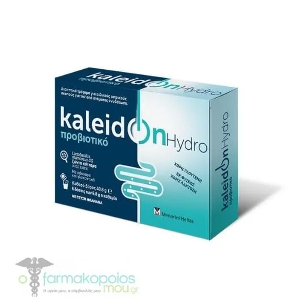 Menarini Kaleidon Hydro Probiotics & Electrolytes Banana Flavor, 6sachets x 6.8gr