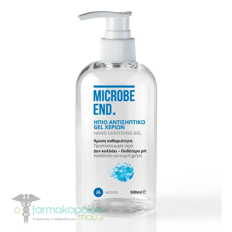 Microbe-End Hand Cleansing Gel, 500ml