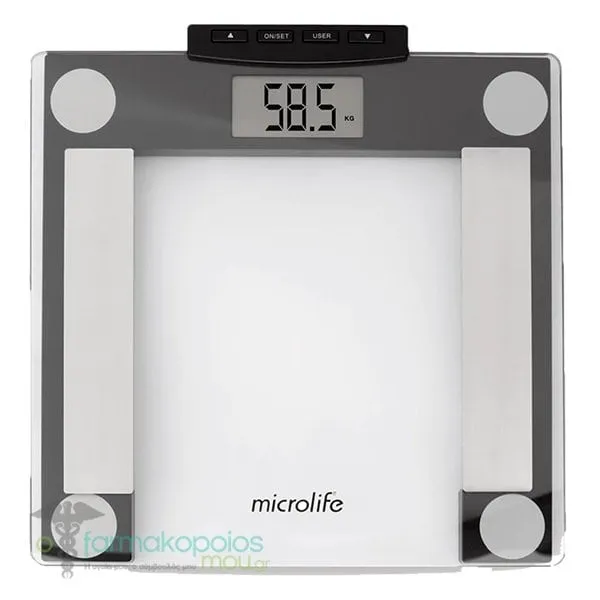 Microlife WS 80 Ψηφιακή Ζυγαριά με Λιπομετρητή, 1τεμ