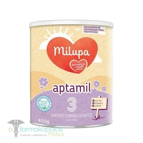 Milupa Aptamil 3 Baby Milk 10m+, 400gr